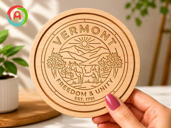 Download Vermont Freedom and Unity State Seal SVG - Unity Collection