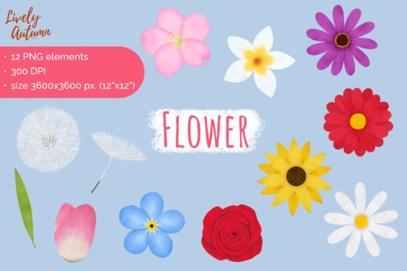 Download Flower Clip Art | PNG Files Set - Png files Collection