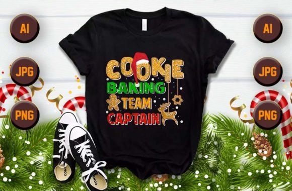 Download Cookie Baking Team Christmas T-shirts - Shirts Collection