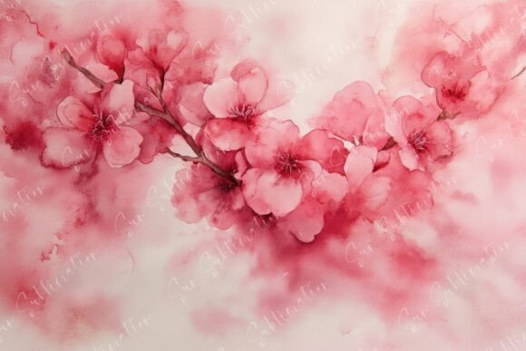 Download Gorgeous Floral Watercolor Illustration - Floral watercolor illustration Collection